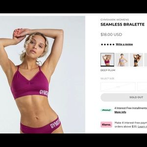 Gymshark Seamless Bralette